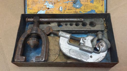 Vintage Imperial Eastman Flaring &amp; Cutting Tubing Took Kit