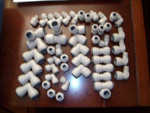 Lot  of quick connect tubing fittings