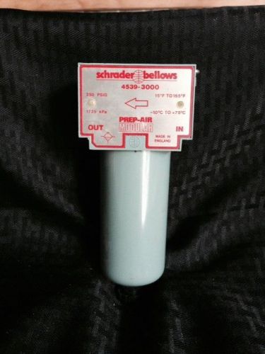 Schrader Bellows 4539-3000 Prep-Air Modular Filter, 250 PSI