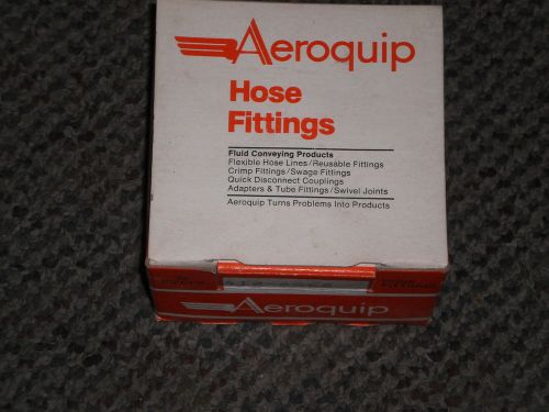 25 NEW  AEROQUIP 412-2-5S HOSE FITTINGS