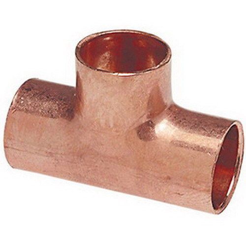 Nibco 611rr wrot copper tee, 1-1/4&#034; x 3/4&#034; x 1&#034; for sale