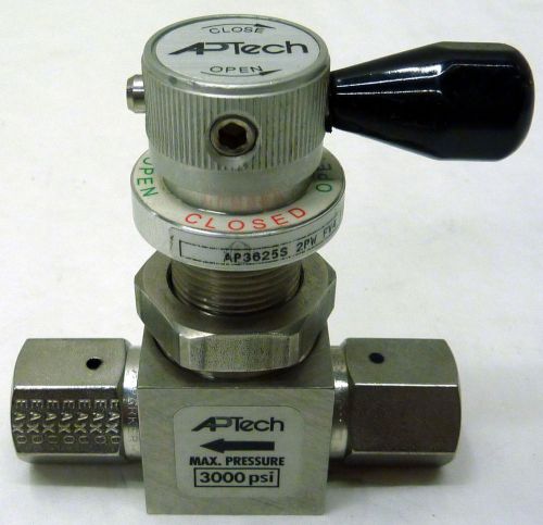Aptech ap3625s 2pw fv4 manual diaphragm valve 1/2&#034; vcr gasket face seal 00813569 for sale