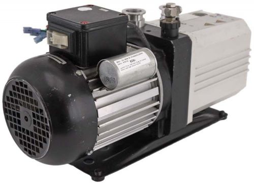 Leybold trivac d10e dual-stage oil-sealed rotary vane high vacuum pump #3 for sale