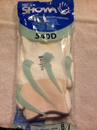 Showa Cut Resistant, High Dexterity Gloves - New In Package SIZE 8/L