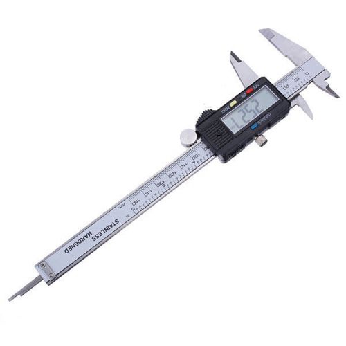 6 inch 150mm electronic mini digital caliper micrometer guage ruler for sale