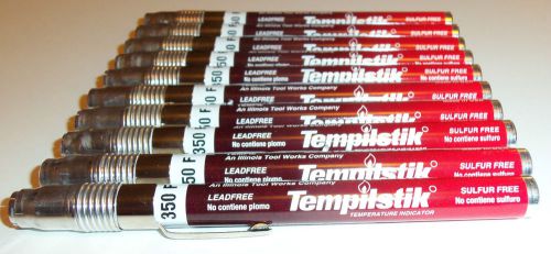 10 new 350 f / 177 c tempilstik tempil temperature indicating markers for sale