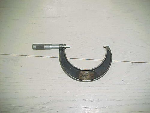 Brown &amp; sharpe outside micrometer machinist tool 3&#034;-4&#034; for sale