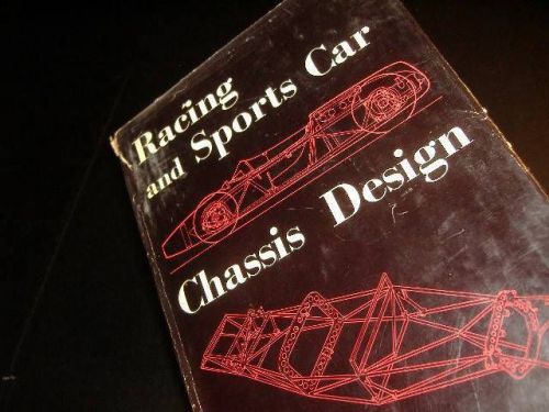 1962 Costin Phipps RACING SPORTS CARS CHASSIS DESIGN Auto Race Frame Engineering