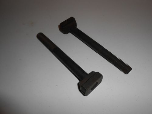 Lot of 2  jergens 44106  1/2-13 x 5&#034;  t-slot bolts  usa made for sale