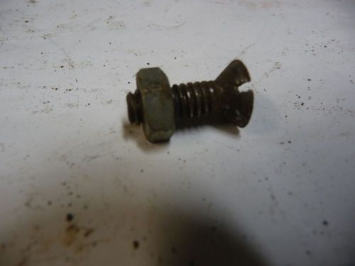 109 109.20630 6&#034; Craftsman MOUNTING PLATE BOLT AND NUT 1/4-20