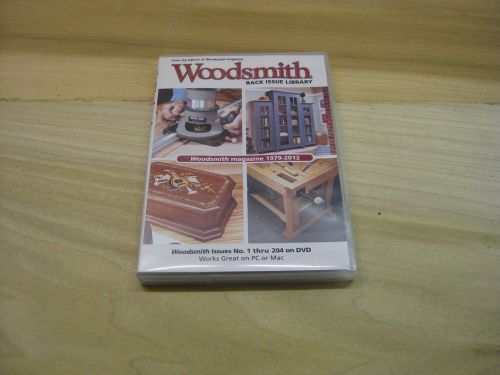 DVD of Woodsmith magazine 1979-2012