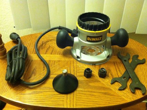 Dewalt fixed base for DW618 and DW616 Routers DW6184 collars wrench