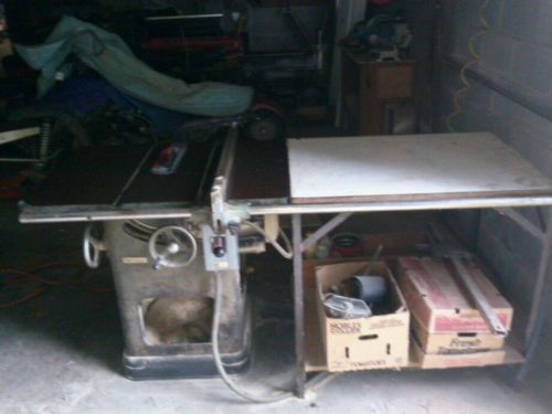 Industrial table saw