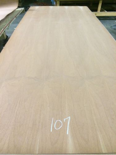 Wood Veneer Etimoe 48x108 1pcs total 10Mil Paper Backed &#034;EXOTIC&#034; WWF 107