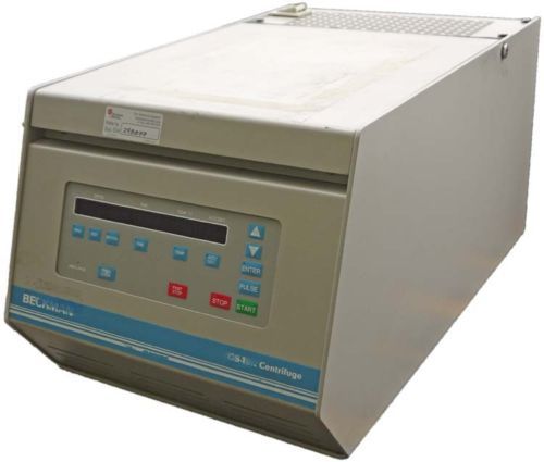 Beckman gs-15r 14000rpm -20 to 40°c benchtop refrigerated centrifuge no rotor for sale