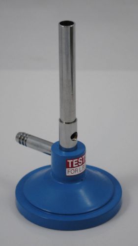 Bunsen burner, propane heavy base 9mm diameter tube for sale
