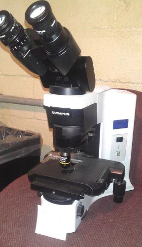 Olympus bx45 binocular compound light microscope for sale