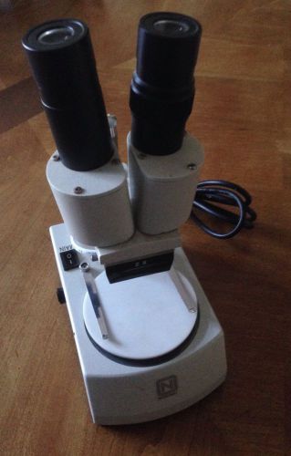 National Model 400-TBL Magnification Stereo Microscope