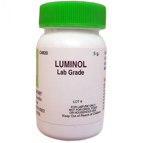 Nc-3427  luminol, 5g, blood trace detection, forensics, chemiluminescence for sale