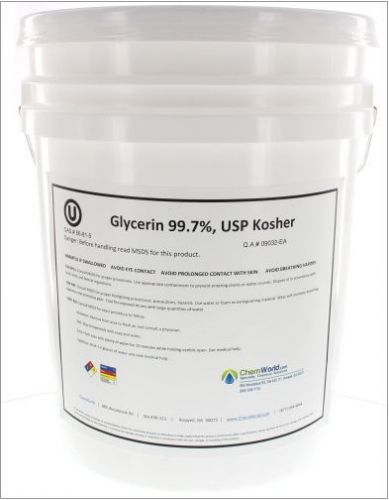 Chemworld Food Grade Glycerin USP - 5 Gallons