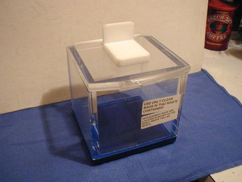 6&#034;X6&#034; Square Clear BIO-HAZZARD CONTAINMENT CUBE- clinical safety containment