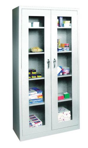 Dental medical supply storage cabinet w/steel structure locking doors for sale