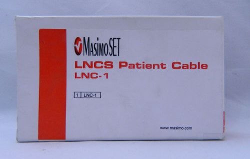 Oem masimo set 2364 lncs patient cable lnc-1 - new for sale