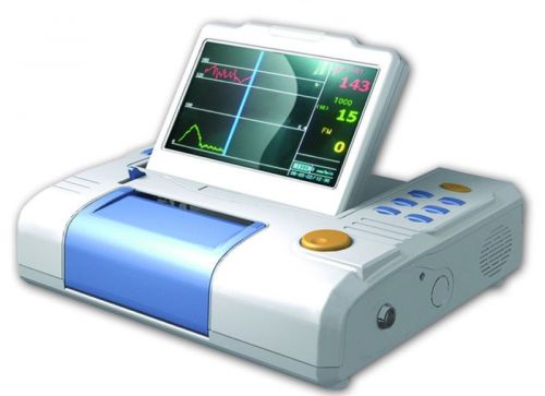 7-inch LCD single montiroing Fetal Monitor with 3 Paramenters Alarm Function2015