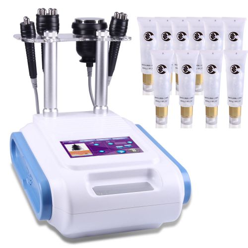 Ultrasonic free gel+power unoisetion cavitation fat removal multipolar 3d rf spa for sale
