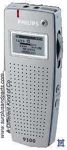 Philips  LFH 9300 Handheld Digital Voice Recorder Pocket Memo Used Mini USB to P