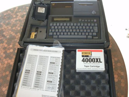 Professional k-sun 4000 xxl printer / label maker/barcode with new ink,case for sale