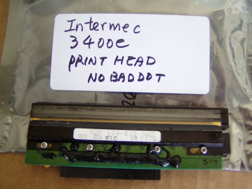 Intermec 3400E Print Head  No Bad Dots   SDP 104-832-AM8