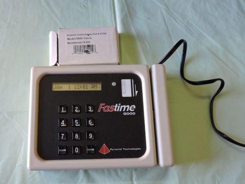 Pyramid Technologies-Fastime-8000-Time-And-Attendance-System-used