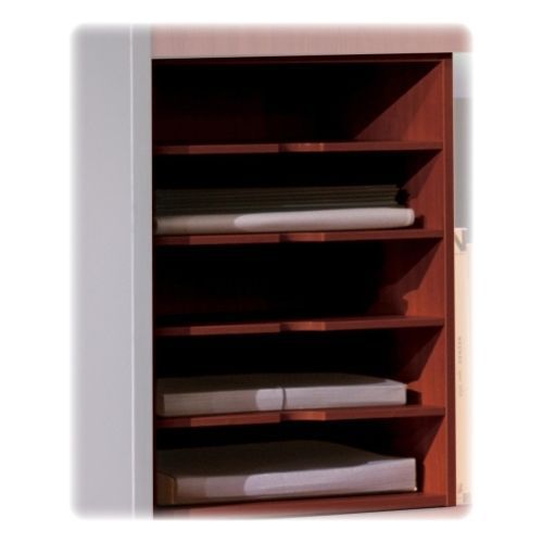 Mlnahpmlcr horizontal paper manager,15&#034;x11-3/4&#034;x20-1/4&#034;,cherry for sale