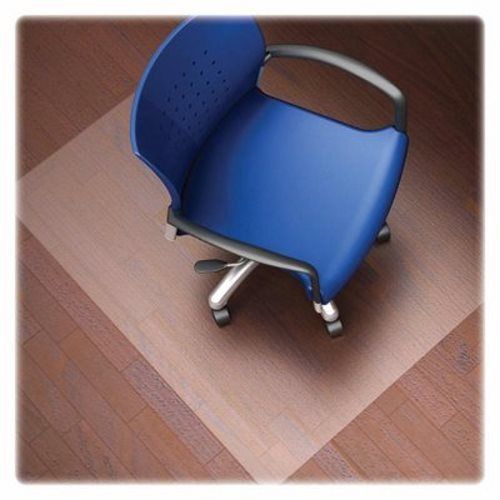 Lorell Hard Floor Chairmat, Rectangular,46&#034;x60&#034;, Clear (LLR82827)