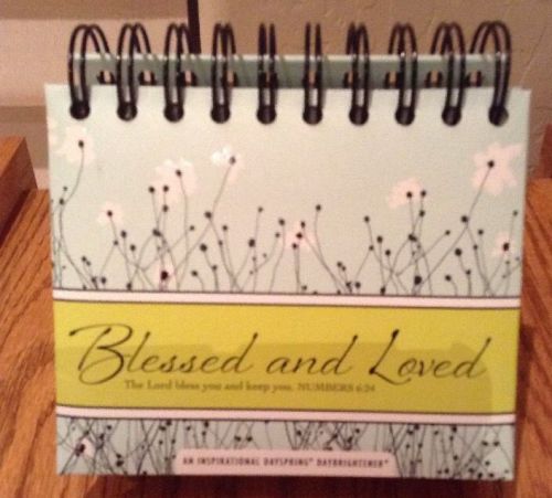 Dayspring Daybrightener 365 Day Inspirational Calendar - Blessed and Loved