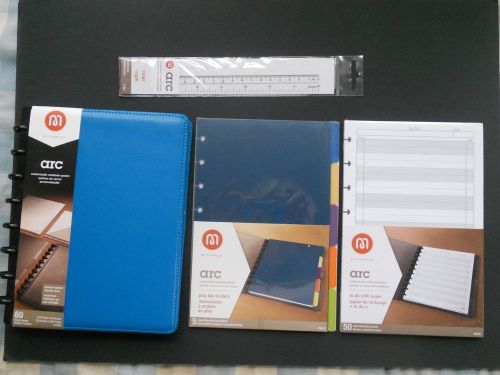 Arc Customizable Notebook System by Staples **NEW* BLUE REFILL NOTEBOOK DIVIDERS