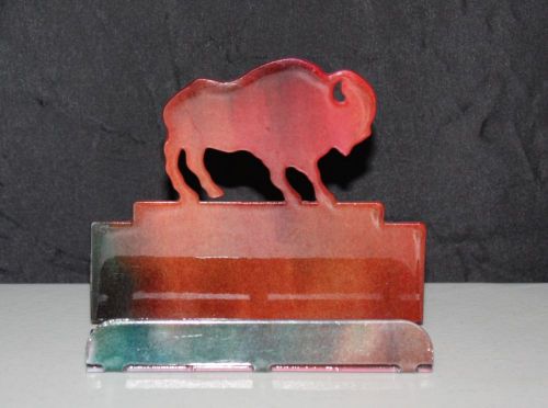STEEL IMAGES - Buffalo Business Card Holder