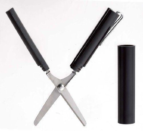 Sun-Star Stickyle Pen-Style Scissors Black Color