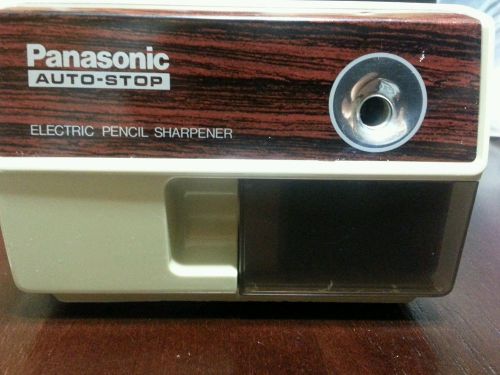 Panasonic pencil sharpener- auto stop