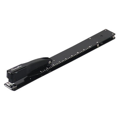 Swingline long reach stapler - 20 sheets capacity - 1/4&#034; staple size (swi34121) for sale