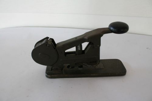 Vintage Bates Stapler all metal made in the USA