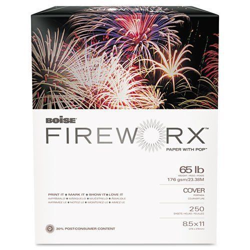 CASCADES MP2651BW Fireworx Colored Cover Stock, 65 Lbs., 8-1/2 X 11, Dynamite