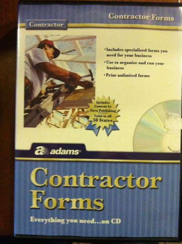 Adams Contractor Forms CD