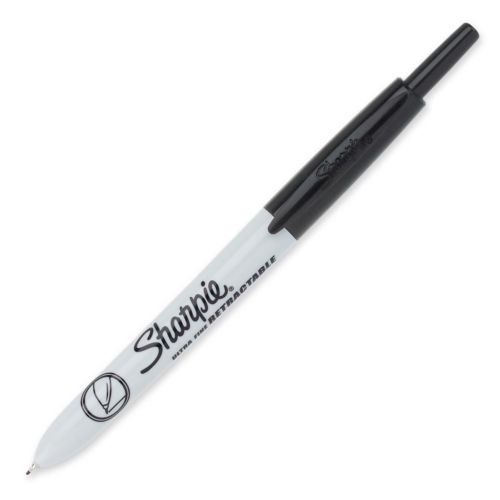 Sharpie Permanent Marker - Ultra Fine Marker Point Type - Black Ink (san1735795)