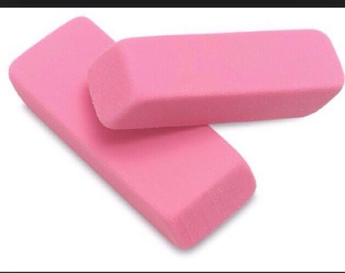 Two  Pink Erasers