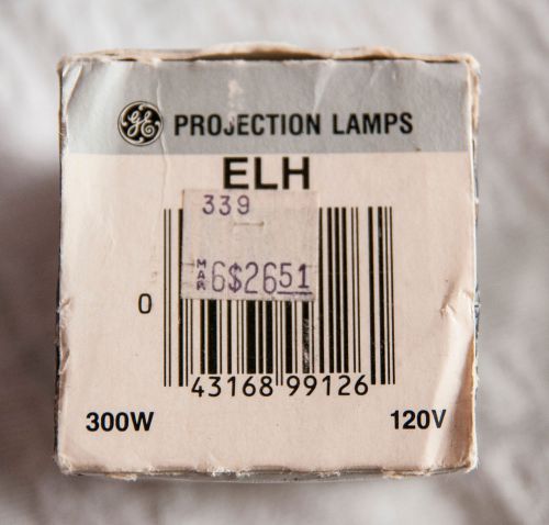 GE general electric ELH projector bulb light lamp 120V camera slide projector