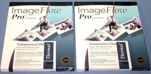 200 Sheet Packs Labelon ImageFlow Pro Thermal Transparency Maker Thermofax Film