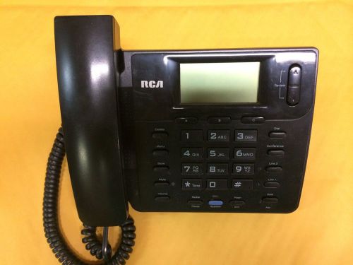RCA 25201RE1 2 Line Corded Business Phone Used