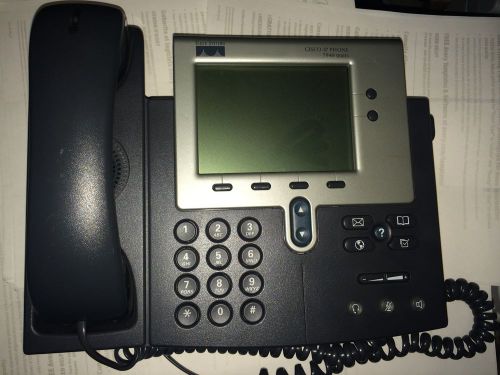 Cisco unified ip phone 7940g series 68-2684-01 used working for sale
